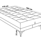 Sofá Cama Solteiro Colorado Reclinável 3 Posições Em Suede  M