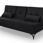 Sofá Cama Solteiro Colorado Reclinável 3 Posições Em Suede  P