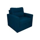 Sofá-cama Solteiro Marisol Suede Azul