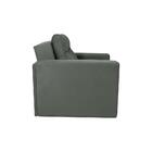 Sofá-cama Solteiro Marisol Suede Cinza