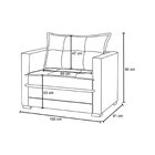 Sofá Cama Solteiro Suede Londres Cinza