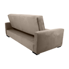 Sofá Cama Tone 203cm Reclinável Manual Suede Bege - Sallar Ho