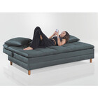 Sofá Cama Vegas 185cm Pé De Madeira Talento Móveis