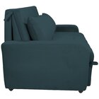 Sofá Cama Veludo 2 Lugares Amora New Petróleo