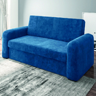 Sofá Cama Versátil 2 Lugares Veludo Selmer