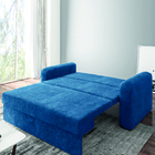 Sofá Cama Versátil 2 Lugares Veludo Selmer