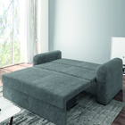 Sofá Cama Versátil 2 Lugares Veludo Selmer