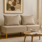 Sofá Cama Viena Dobrável Com Encosto Removìvel