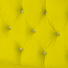 Sofá Canto Italy Veludo Amarelo - Montanaris Decor