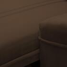 Sofá Canto London Marrom Suede Velut - King House