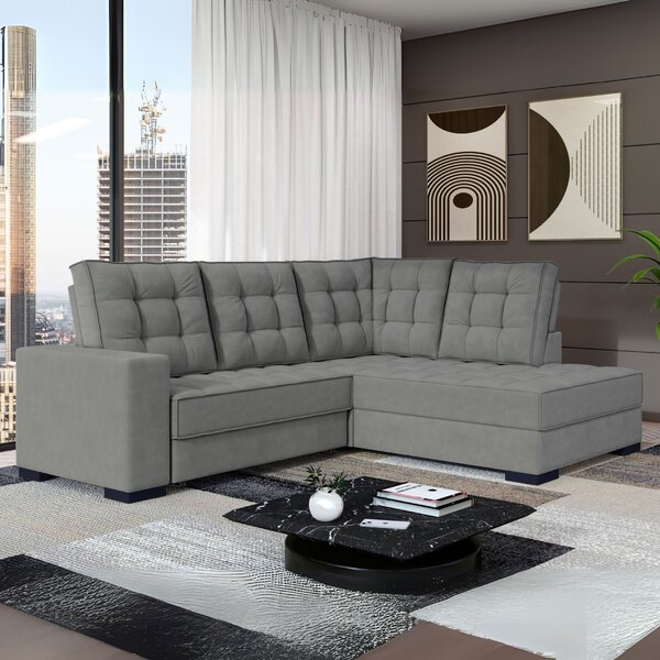 Sofá Canto Retrátil E Reclinável Munique Tamanho 220cm X 175