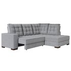 Sofá Canto Retrátil E Reclinável Munique Tamanho 220cm X 175