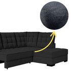 Sofá Canto Retrátil E Reclinável Munique Tamanho 220cm X 175c