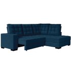 Sofá Canto Retrátil E Reclinável Munique Tamanho 220cm X 175c