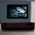 Sofá Capitonê 3 Lugares Sala De Estar Ravena 240cm Couro Marr