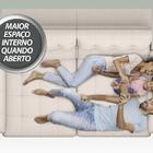 Sofá Capriccio 2,10m Assento Com Braço Retrátil E Reclinável