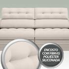 Sofá Capriccio 2,10m Assento Com Braço Retrátil E Reclinável