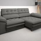 Sofá Capriccio 2,10m Assento Com Braço Retrátil E Reclinável