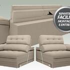 Sofá Capriccio 2,10m Assento Com Braço Retrátil E Reclinável