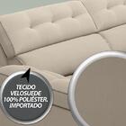 Sofá Capriccio 2,10m Assento Com Braço Retrátil E Reclinável