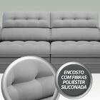 Sofá Capriccio 2,30m Assento Com Braço Retrátil E Reclinável