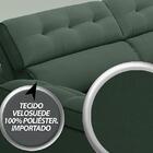 Sofá Capriccio 2,30m Assento Com Braço Retrátil E Reclinável