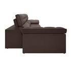 Sofá Capriccio 2,30m Assento Com Braço Retrátil E Reclinável