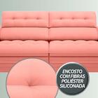 Sofá Capriccio 2,30m Assento Com Braço Retrátil E Reclinável