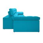 Sofá Capriccio 2,50m Assento Com Braço Retrátil E Reclinável