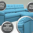 Sofá Capriccio 2,50m Assento Com Braço Retrátil E Reclinável