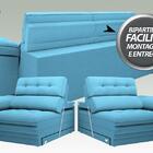 Sofá Capriccio 2,50m Assento Com Braço Retrátil E Reclinável