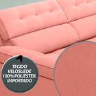 Sofá Capriccio 2,50m Assento Com Braço Retrátil E Reclinável