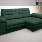 Sofá Capriccio 2,70m Assento Com Braço Retrátil E Reclinável