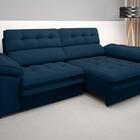 Sofá Capriccio 2,90m Assento Com Braço Retrátil E Reclinável