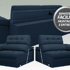 Sofá Capriccio 2,90m Assento Com Braço Retrátil E Reclinável