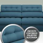 Sofá Capriccio 2,90m Assento Com Braço Retrátil E Reclinável