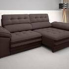 Sofá Capriccio 2,90m Assento Com Braço Retrátil E Reclinável