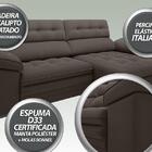 Sofá Capriccio 2,90m Assento Com Braço Retrátil E Reclinável