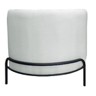 Sofá Chaise Esquerdo Base Preto Penélope Poliéster Verde Ment