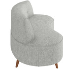 Sofá Chaise Living 2 Lugares 135cm Para Sala Istambul K01 Lin