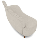Sofá Chaise Living 2 Lugares 160cm Para Sala Cayman K01 Boucl