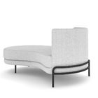 Sofá Chaise Longue Sala De Estar Living Lucca Esquerdo D02 Bo