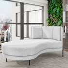 Sofá Chaise Longue Sala De Estar Living Lucca Esquerdo D02 Bo