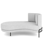 Sofá Chaise Longue Sala De Estar Living Lucca Esquerdo D02 Bo