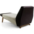 Sofá Chaise Longue Sala De Estar Vega D02 Linho Cinza B-439 C