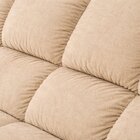 Sofá Clássico 2 Lugares Para Sala De Estar Bege