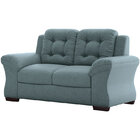 Sofá Com 2 Lugares Martano – Linoforte Moveis - Cinza