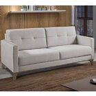 Sofá Com 3 Lugares Esteban  Cru