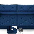 Sofá Com Carregador Usb E Molas No Assento Retrátil Reclináve