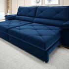 Sofá Com Carregador Usb E Molas No Assento Retrátil Reclináve